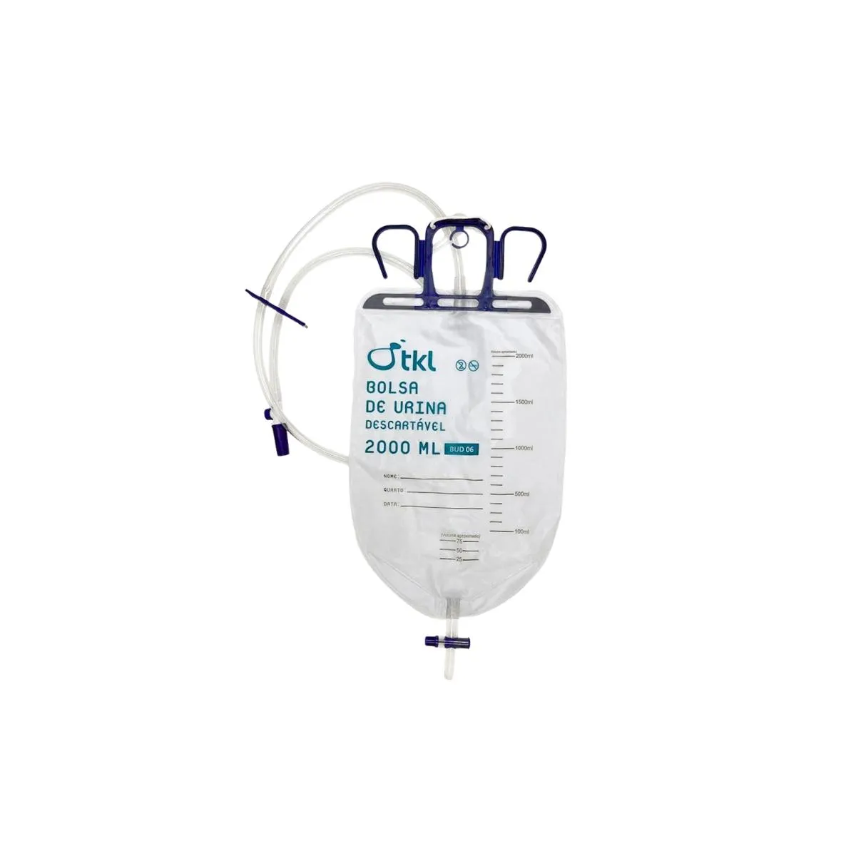 COLETOR URINA SISTEMA FECHADO 2000ML - TKL