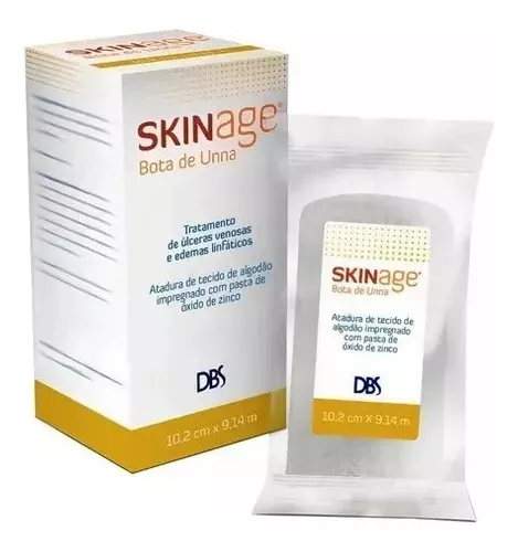 Curativo Bota De Unna Skinage 10,2 Cm X 9,14 M