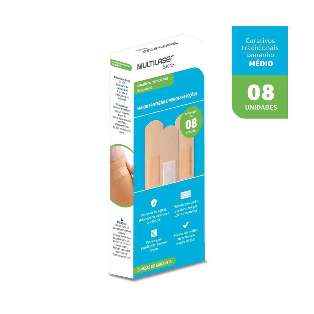 Curativo Tradicional - Multilaser Saúde