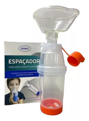 Espaçador Narinas Supermedy Asma Tratamento Nasal Máscara