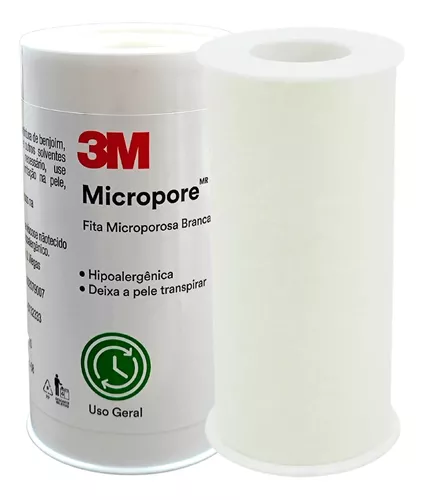 Fita Cirurgica Micropore 3m Branca 100mm X 10 M
