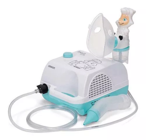 Inalador Compressor Inalakids Nec703br Omron Bivolt Cor Branco 110V/220V