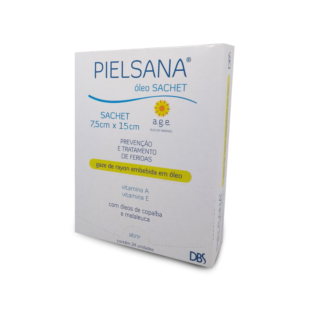 Pelsana Óleo Sachet (Gaze de Rayon) 7,5 x 15cm